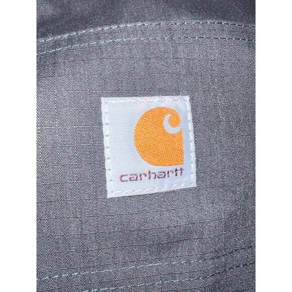Carhartt Men's Relaxed Fit Work Pants 38x32 Dark‎ Gray Durable Stretch, Utility - Picture 4 of 9
